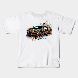 Bugatti Chiron Kids T-Shirt